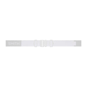 White Smith Optics goggle strap with adjustment buckles