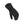 Macna black motorcycle glove with power button on back of hand