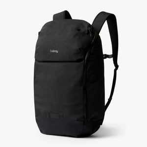 Black Bellroy backpack with shoulder straps