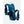 Nathan blue hydration running vest with mesh panels and adjustable straps