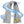 Grey Los Angeles Rams cooling towel with water splash graphic