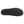 Black Acorn slipper sole with embossed acorn pattern