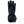 Volt Heat black leather glove with battery compartment on wrist