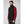 Man wearing a black Helly Hansen softshell vest over a red long sleeve shirt