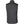 Back view of a dark grey FjallRaven fleece vest with black shoulder panels