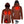 ActionHeat brown hooded jacket showing internal heating element placement and battery pack