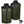 ActionHeat olive and black quilted heated vest with battery pack and charging cable
