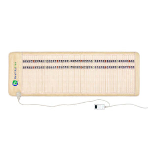 HealthyLine infrared heating mat with stone surface and digital controller