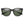 Smith Optics matte black sunglasses with green ChromaPop lenses