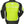 Back view of a Tourmaster high visibility yellow and black motorcycle rain jacket