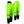 Mobile Warming high visibility neon yellow rain pants with reflective strips and black cuffs