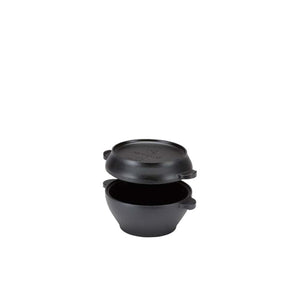 Snow Peak cast iron pot with lid