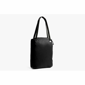 Black Bellroy tote bag with long shoulder straps
