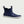 Huk navy blue waterproof ankle boot with white sole