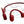 Red Shokz bone conduction headphones surrounded by water splashes