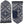 Hestra blue and grey patterned wool mittens
