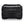 Black Briggs and Riley hard shell suitcase top view with combination lock and handle