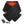 ActionHeat black cable knit scarf with internal heating element and battery pack
