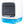 Ontel Arctic Air portable evaporative cooler with white housing and blue water tank
