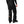 Back view of black Helly Hansen ski pants worn with ski boots