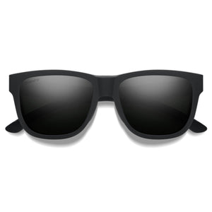 Smith Optics matte black sunglasses with ChromaPop lenses