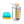 BioLite stainless steel camping stove with orange handle and detached teal lid