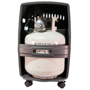 World Marketing propane tank holder with wheels