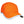 Bright orange high visibility baseball cap with reflective trim