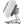 Side profile of a white Vornado air circulator fan with a silver wire stand