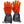Gerbing heated leather motorcycle gloves with visible orange heating elements