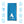 AlphaCool blue cooling towel with eight feature icons surrounding it