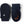 Hestra navy blue knit mittens with orange claw details