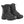 Baffin black waterproof tactical boots with side zippers and lace up closure