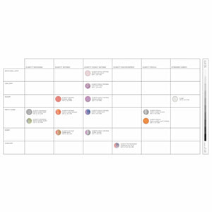 POC lens tint guide chart showing light conditions and lens categories