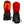 ActionHeat red and black heated mittens with visible heating elements and battery pack
