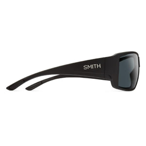 Smith Optics black sunglasses side view