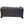 Bottom view of a black electric fireplace insert showing the metal base and feet