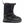 Neos black overshoe with adjustable straps and drawstring closure