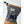 Hestra grey and tan winter glove cuff with adjustable strap and brand logo patch