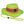 Chill-Its high visibility lime green boonie hat with reflective orange band and chin strap