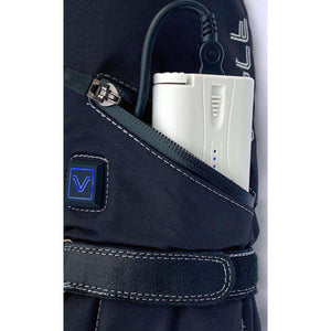Volt Heat glove with battery pack inserted into zippered pocket