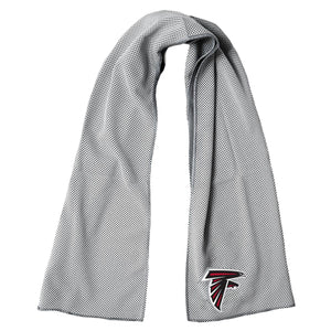 AlphaCool grey cooling towel with Atlanta Falcons logo