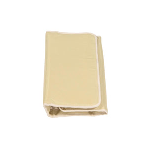 Folded beige HealthyLine therapy mat