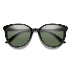 Smith Optics Cheetah Sunglasses ChromaPop Polarized Gray Green - Black Frame