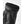 Hestra black leather glove cuff with ribbed knit trim