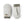 Hestra off white quilted mittens with ribbed cuffs and brand logo patch