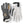 Hestra grey and white leather gloves with Gore-Tex Infinium branding