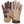 Glacier Glove tan and brown leather work gloves with adjustable wrist straps