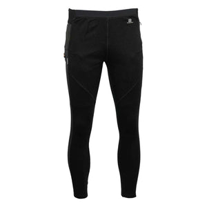 Mobile Warming black fitted thermal leggings