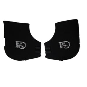 Pair of black Bar Mitts handlebar covers